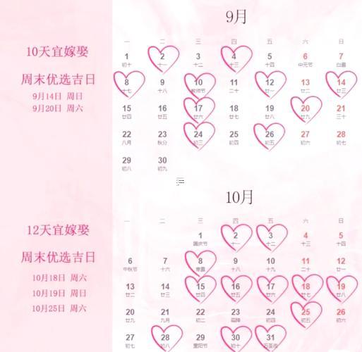 2025年10月穿喪服黃道吉日