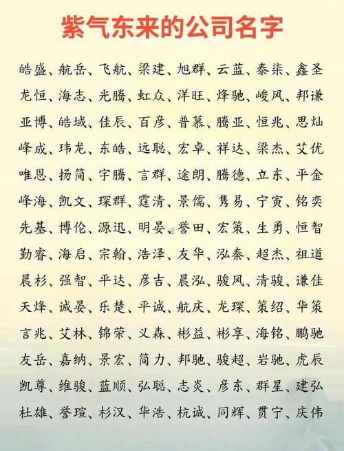 簡(jiǎn)短好聽(tīng)寓意好得公司名字