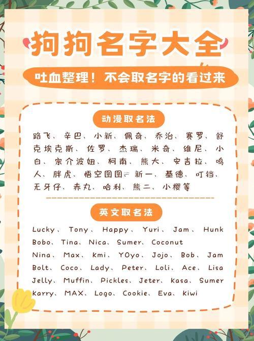 帶有動物的昵稱