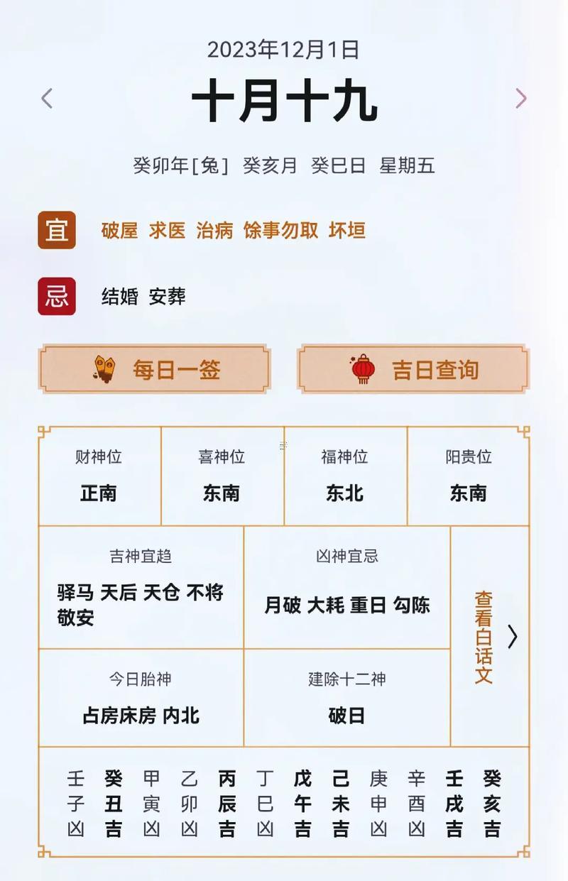 12月黃道吉日查詢2026年