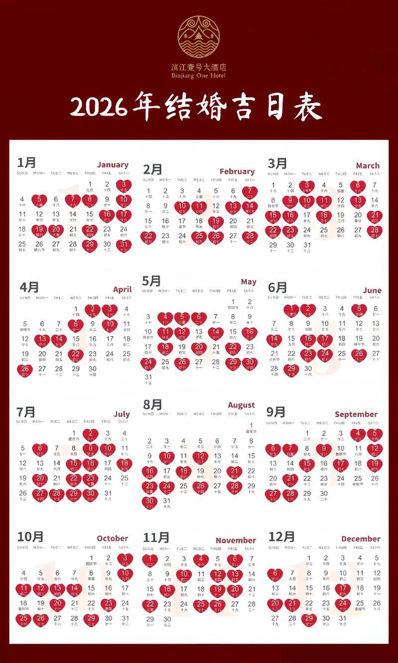 2026年6月份動土吉日